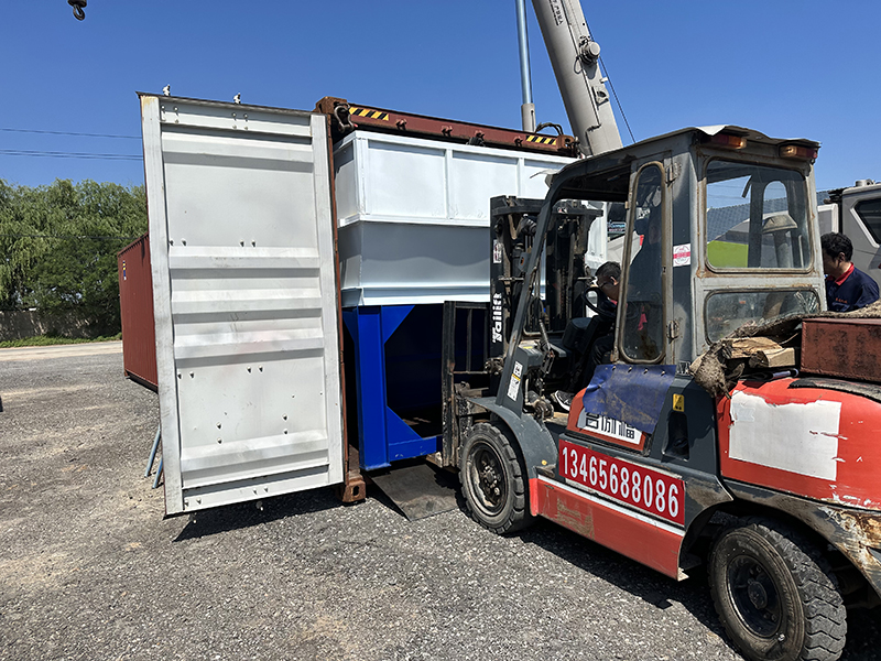 WDJ400穩(wěn)定土拌和站出口巴基斯坦