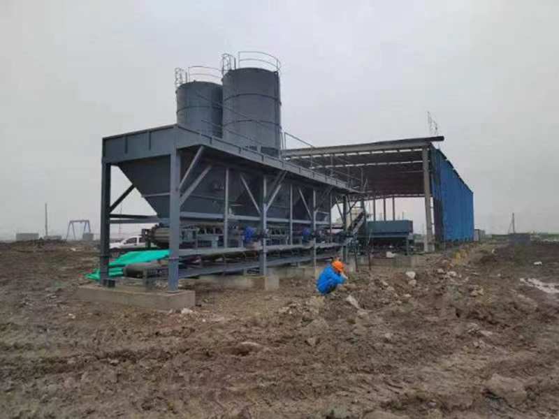 改良土拌合站生產(chǎn)線