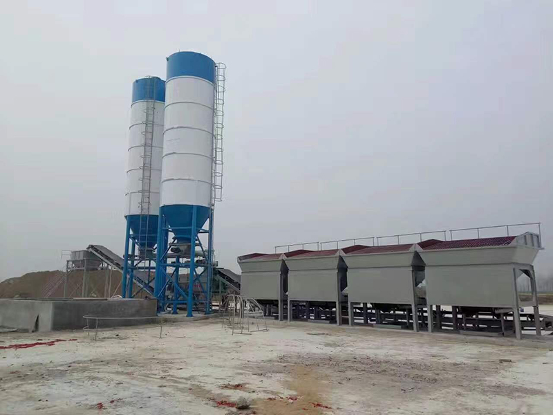 WDJ600型穩(wěn)定土拌合站